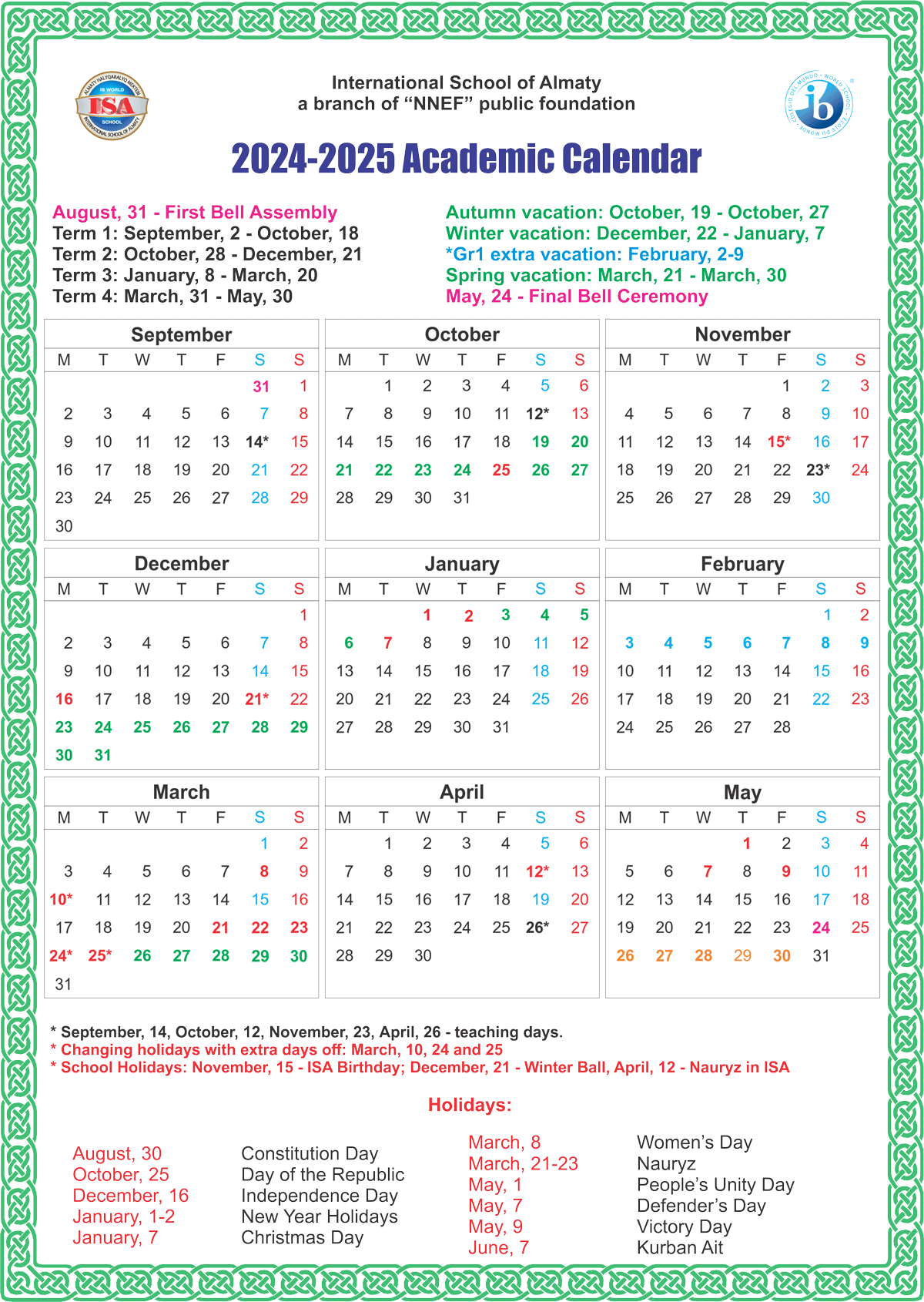 calendar24 25 ENG